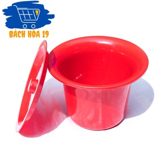 Bô Nhựa Vệ Sinh Có Nắp Đậy Tiện Lợi các cỡ size