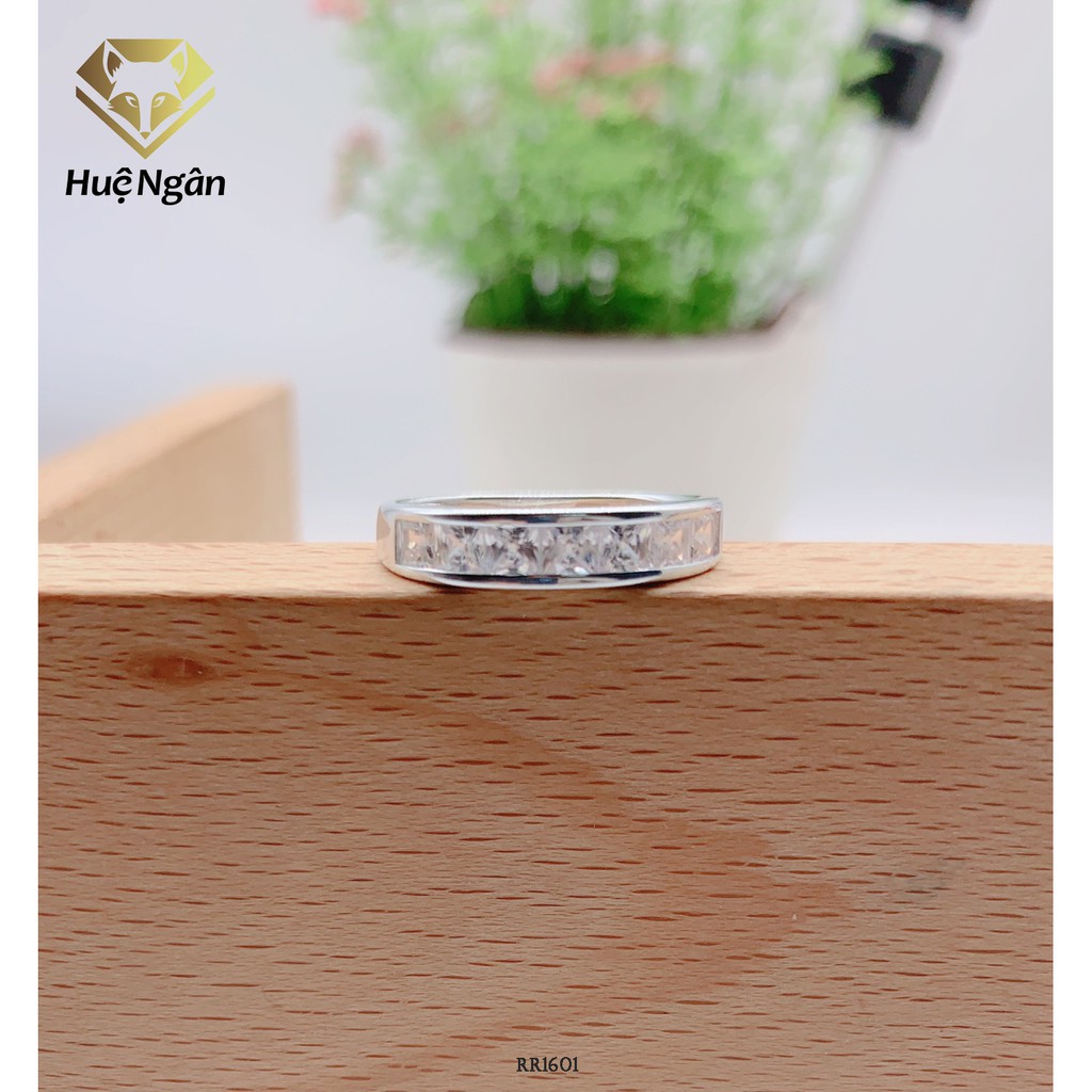 Nhẫn bạc Ý 925 Huệ Ngân - mẫu dày size to RR1601-N