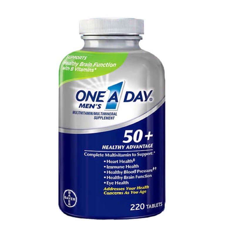 One A Day for men 50+