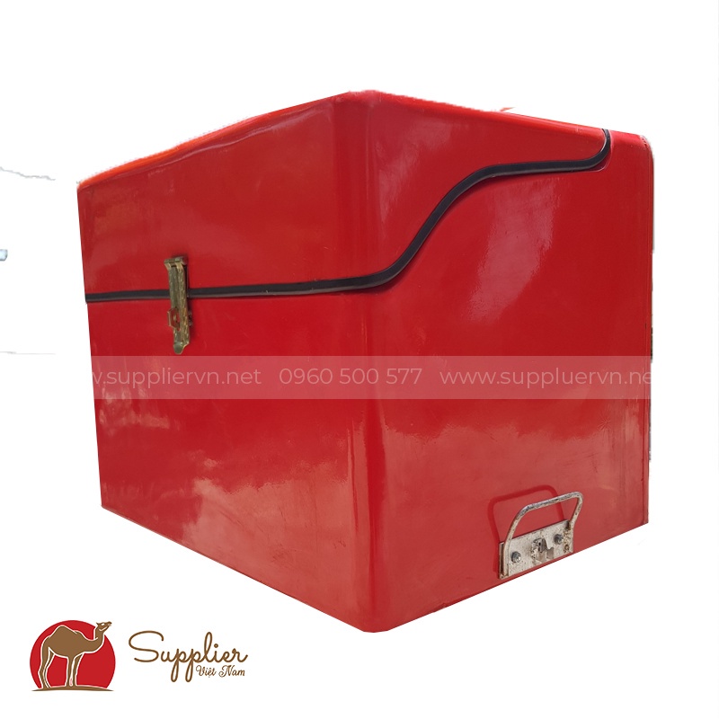 Thùng composite chở hàng giao nhận bằng xe máy 💖FREESHIP💖 kích thước 66x52x47CM MSP: TCH010