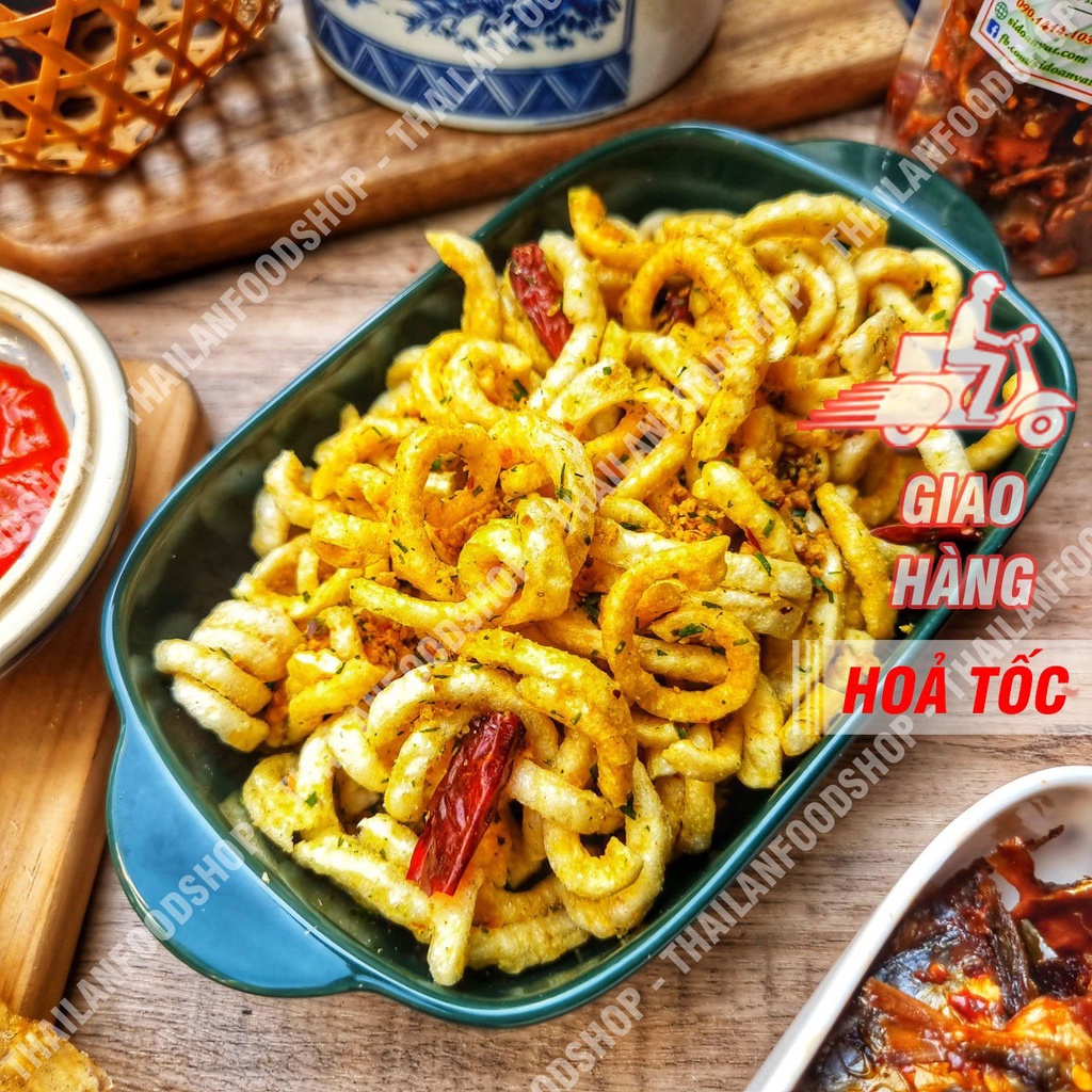 Bì Heo Xốc Rong Biển - Lon 130gr - Da Heo Rong Biển