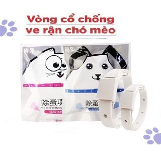 Vòng cổ chống ve rận ngăn ngừa diệt ve rận bọ chét