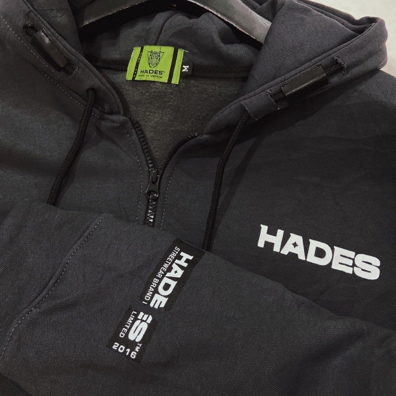 Áo Khoác Nỉ HADES Nhiều Màu Unisex Nam Nữ Form Rộng Thụng