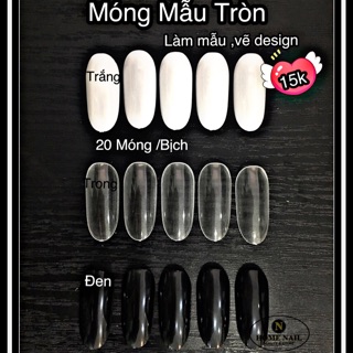 Móng Mẫu Tròn(20Móng /bịch)