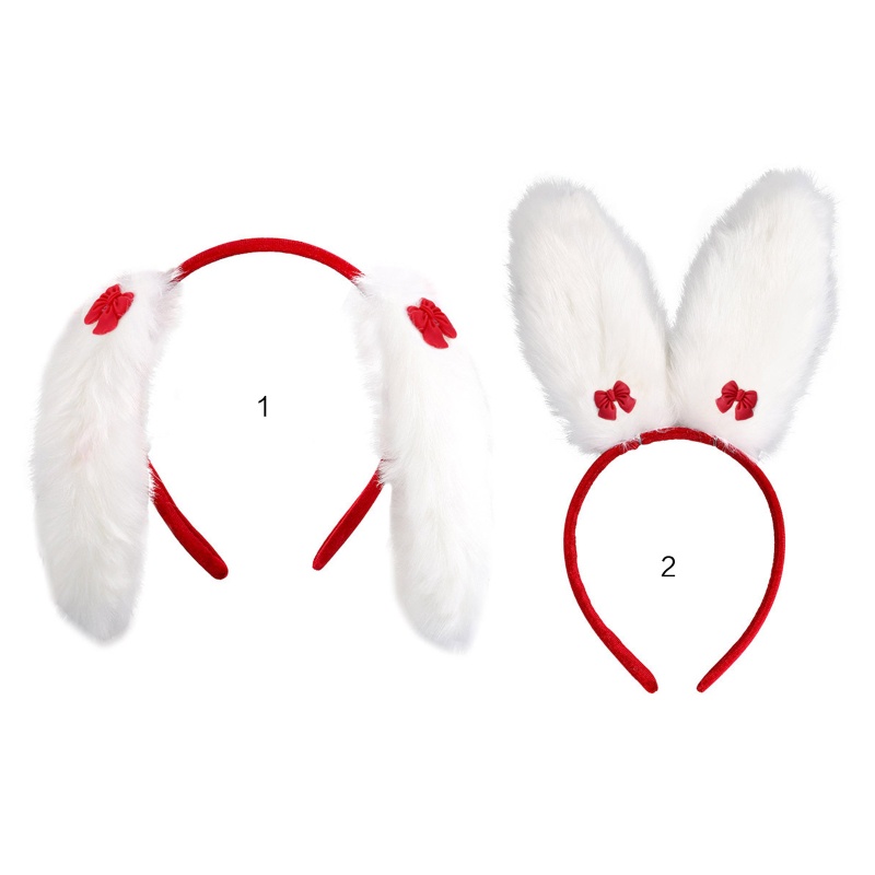 Băng Đô Tai Thỏ Hoạt Hình Phong Cách Lolita Xinh Xắn