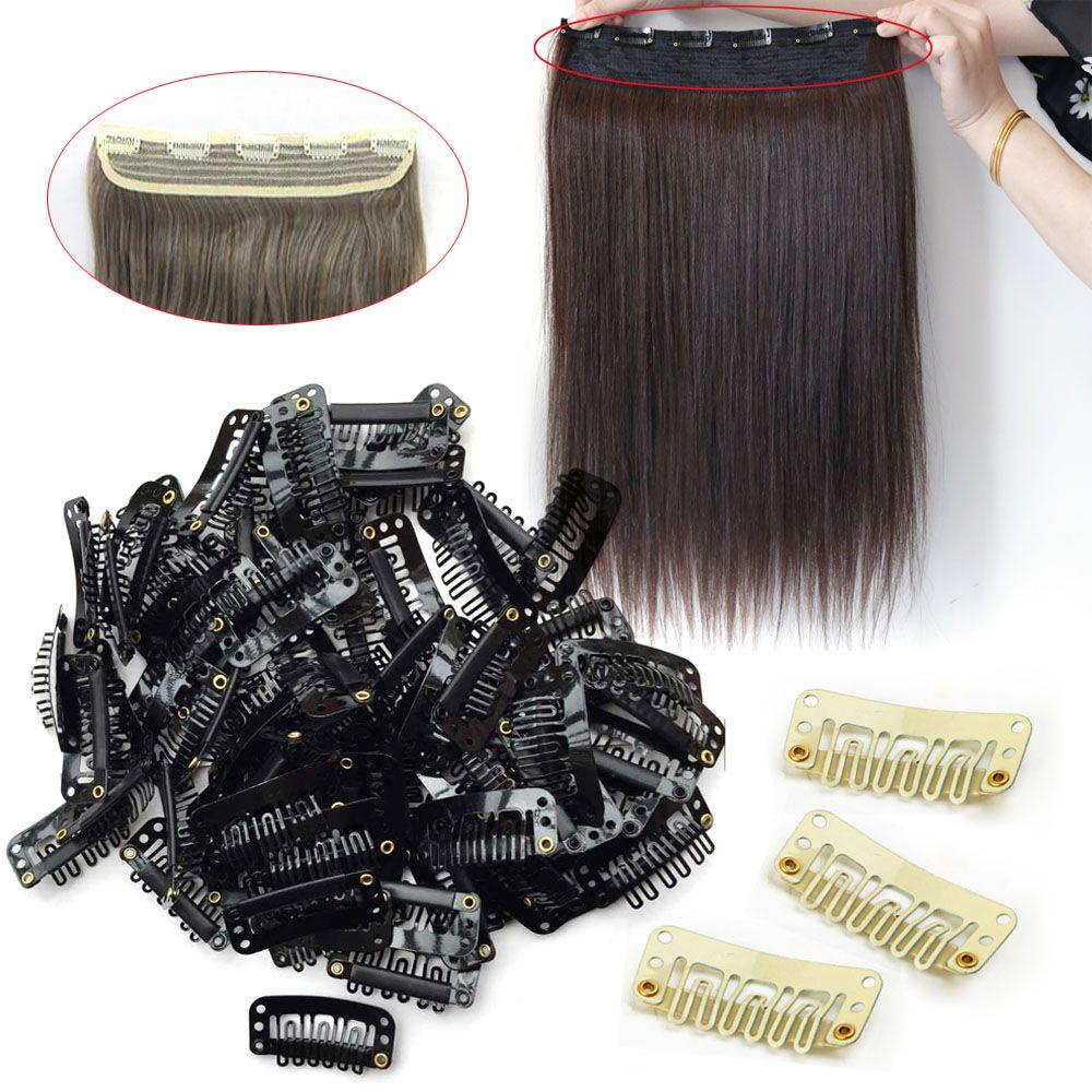 EUCA Set 20 / 40 Kẹp Tóc Giả Hình Chữ U Mới