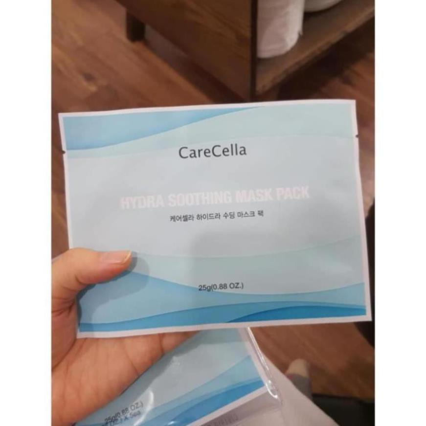 Mặt nạ dưỡng da CareCella Mask tế bào gốc dưỡng trắng cấp ẩm mờ thâm bổ sung collagen, xóa nhăn làm da mềm mịn