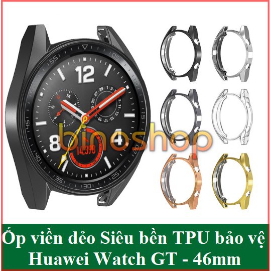 Ốp viền dẻo siêu bền bảo vệ Huawei Watch GT 46mm - Sikai