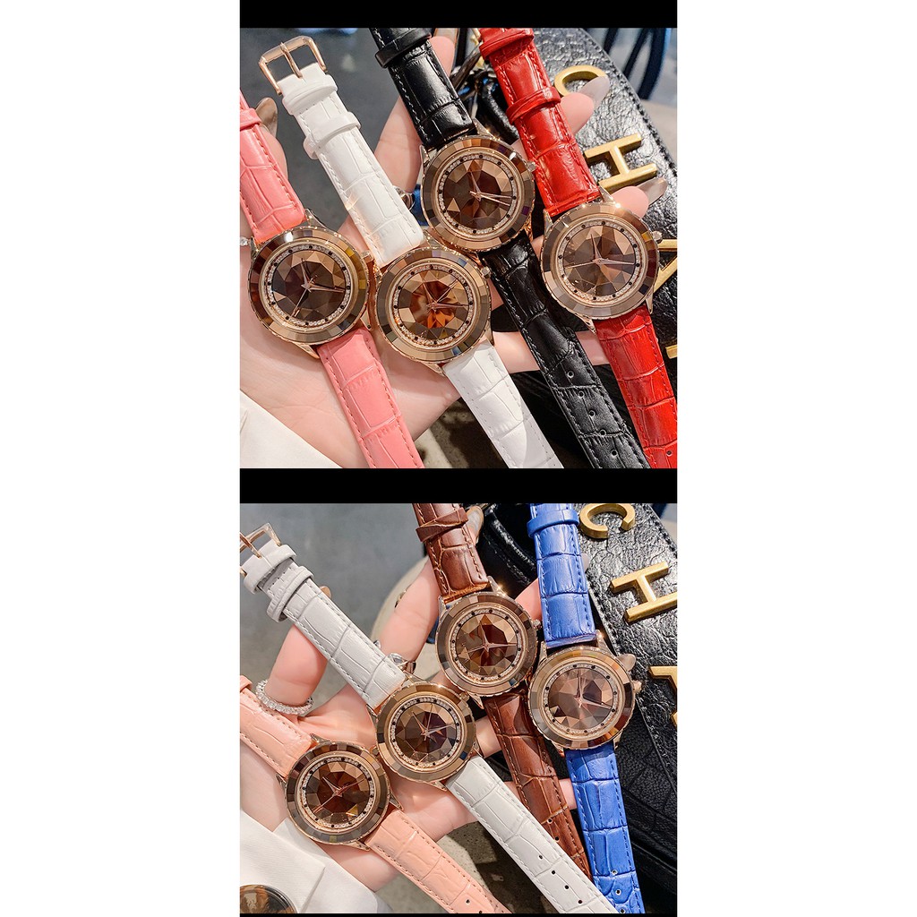 Đồng hồ nữ DACR Mashali 8035 hàng chính hãng dây da sang trọng | BigBuy360 - bigbuy360.vn