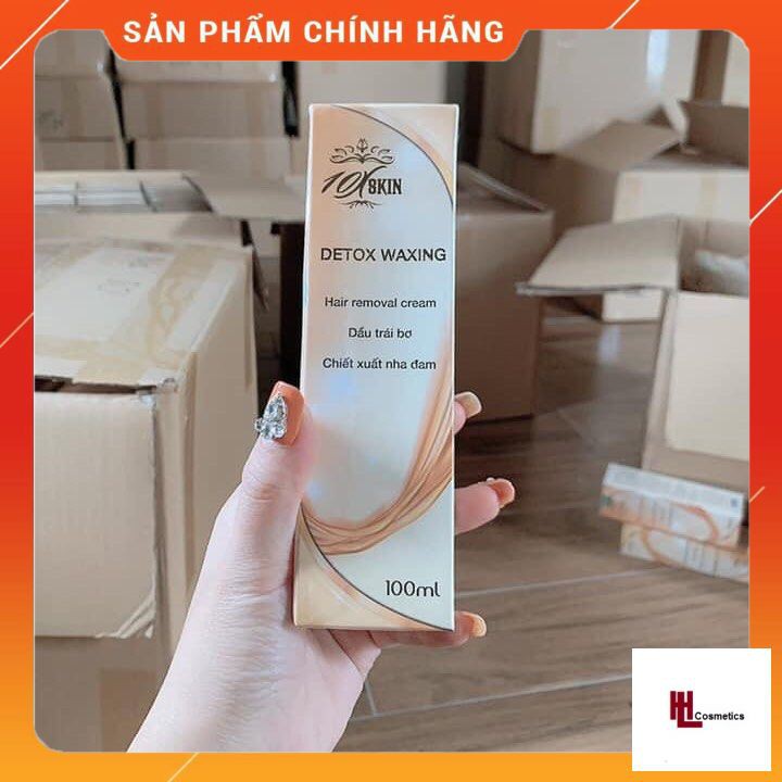 Kem Tẩy Lông DETOX WAXING Triệt Lông Tận Gốc 10xskin - [HL - Cosmetics] | BigBuy360 - bigbuy360.vn