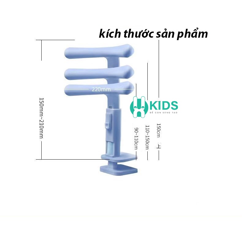 Giá đỡ chống cận, chống gù lưng, kệ chống cận thị, cong vẹo cột sống, chỉnh tư thế ngồi học chuẩn cho bé 4-16 tuổi