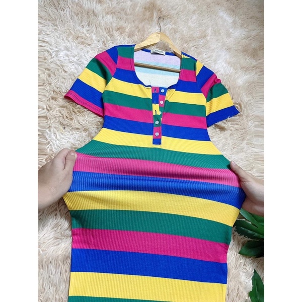 ĐẦM BODY CẦU VỒNG GÂN LOẠI 1