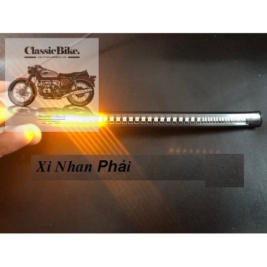 Đèn Hậu tích hợp xinhan dạng dây Led 2 in 1
