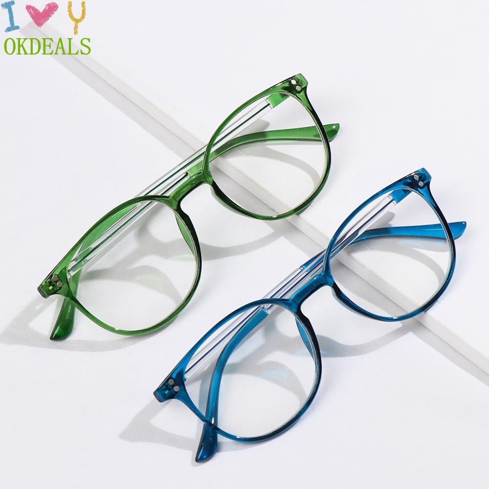 Kính đọc sách gọng pc siêu nhẹ độ phân giải cao +1.00~+4.00 màu sắc tùy chọn dành cho nam và nữ