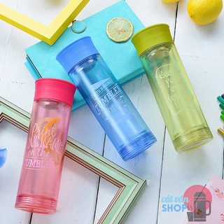 Bình thủy tinh bọc nhựa lock&lock name bottle 350ml llg656