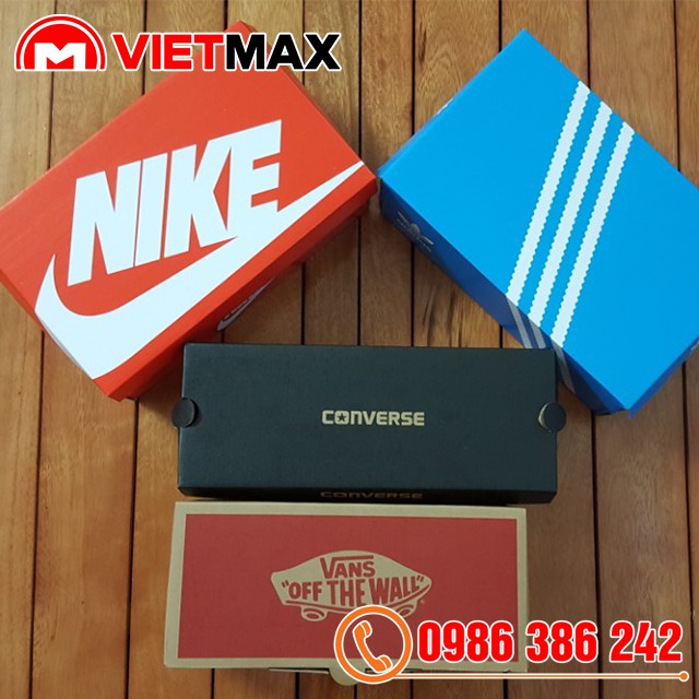 HỘP GIÀY CONVERSE, VANS (BÁN KÈM GIÀY)