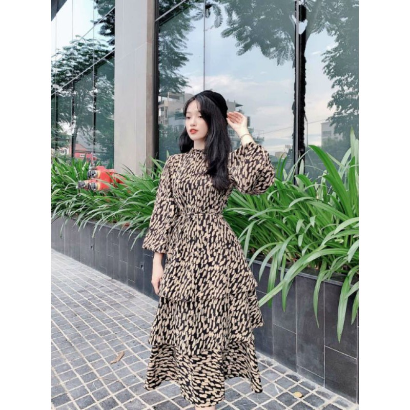 ĐẦM TẦNG DA BEO HOT GIRL | BigBuy360 - bigbuy360.vn