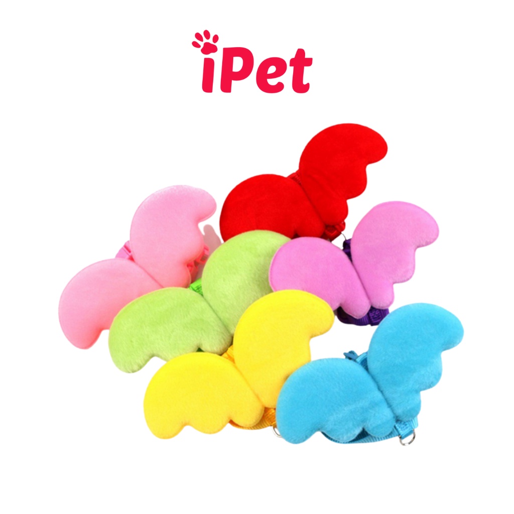  Dây Dắt Hình Đôi Cánh Thiên Thần Cho Thú Cưng Chó Mèo Dưới 5kg - iPet Shop