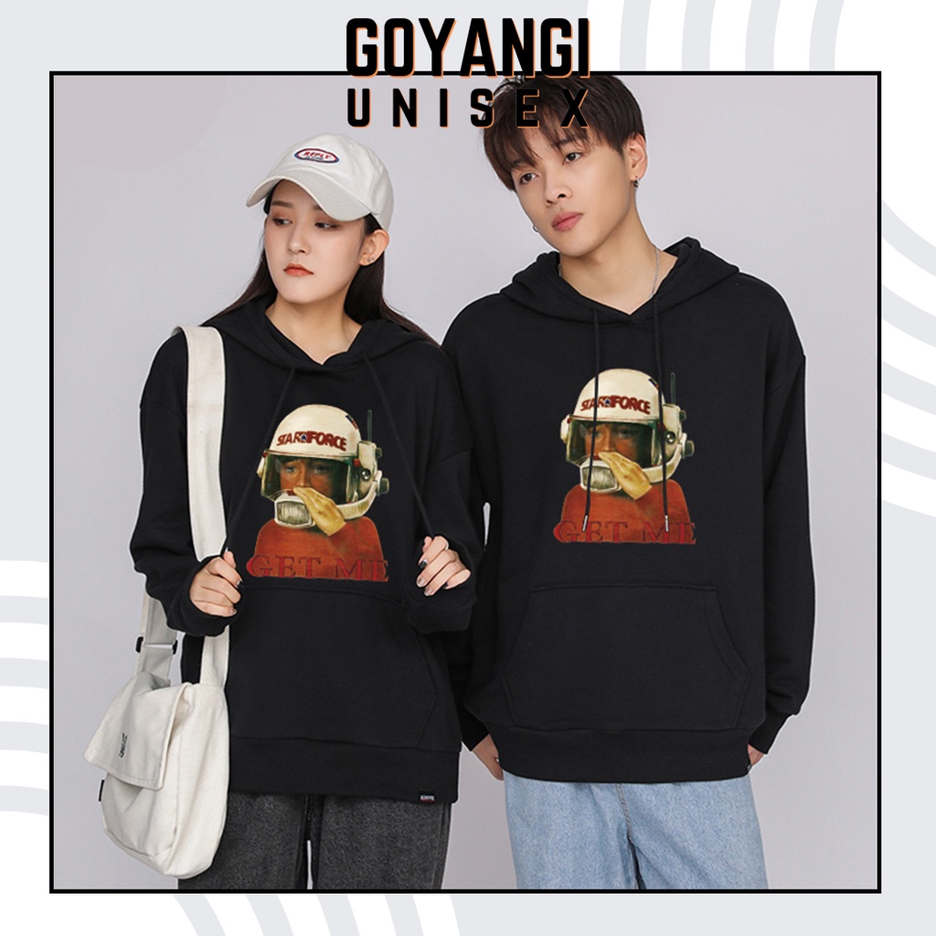 Áo Hoodie GYG Unisex Astro USA Form Rộng Oversize Phong Cách Hàn Quốc