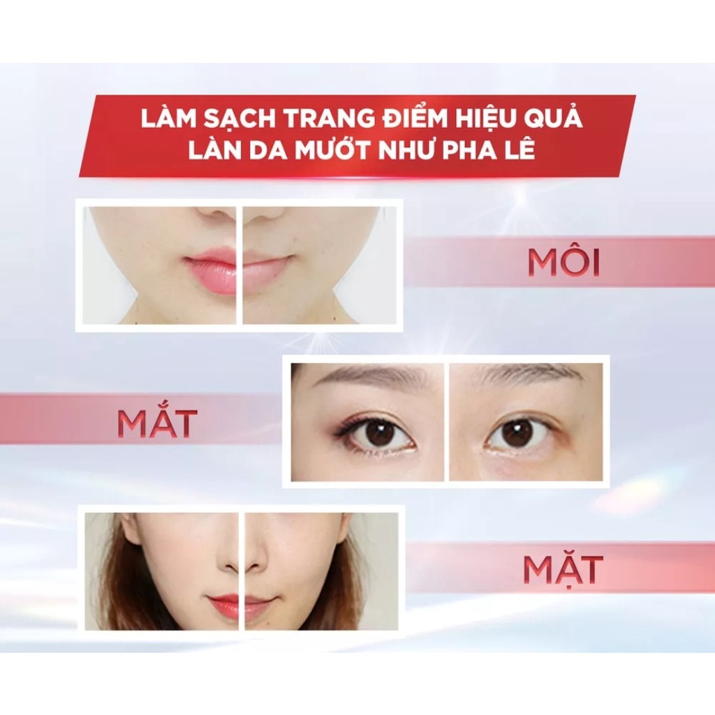 Nước làm sạch và tẩy trang mềm mịn cho da dầu L'Oreal Paris Revitalift Crystal Micellar Water 95ml