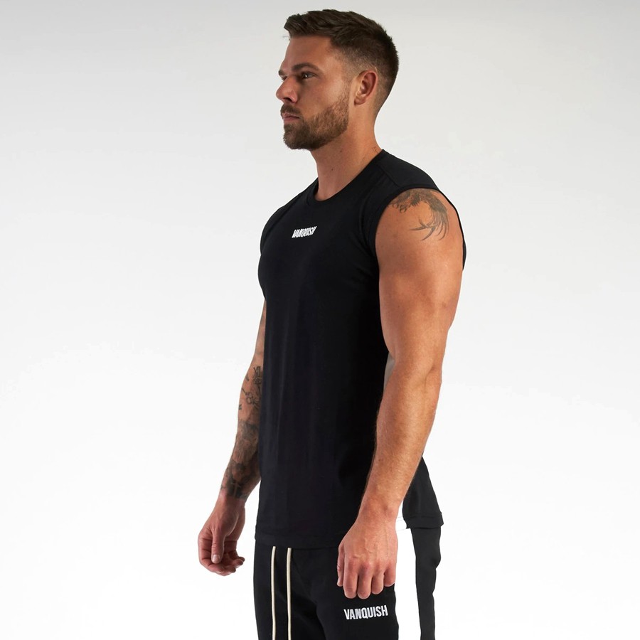 Áo Ba Lỗ Thể Thao Vải Cotton Cho Nam