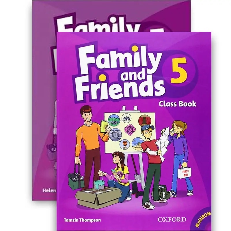 Family and Friends level starter - level 5, bộ bao gồm Classbook và Workbook