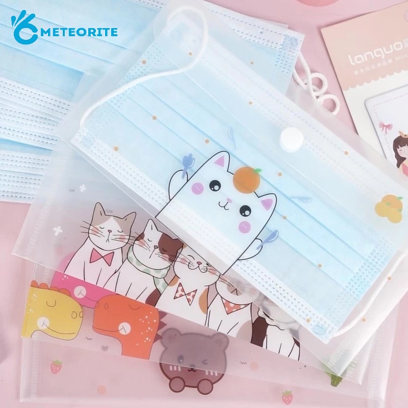 Hộp Đựng Mặt Nạ Mini Dễ Thương Có Thể Tái Sử Dụng