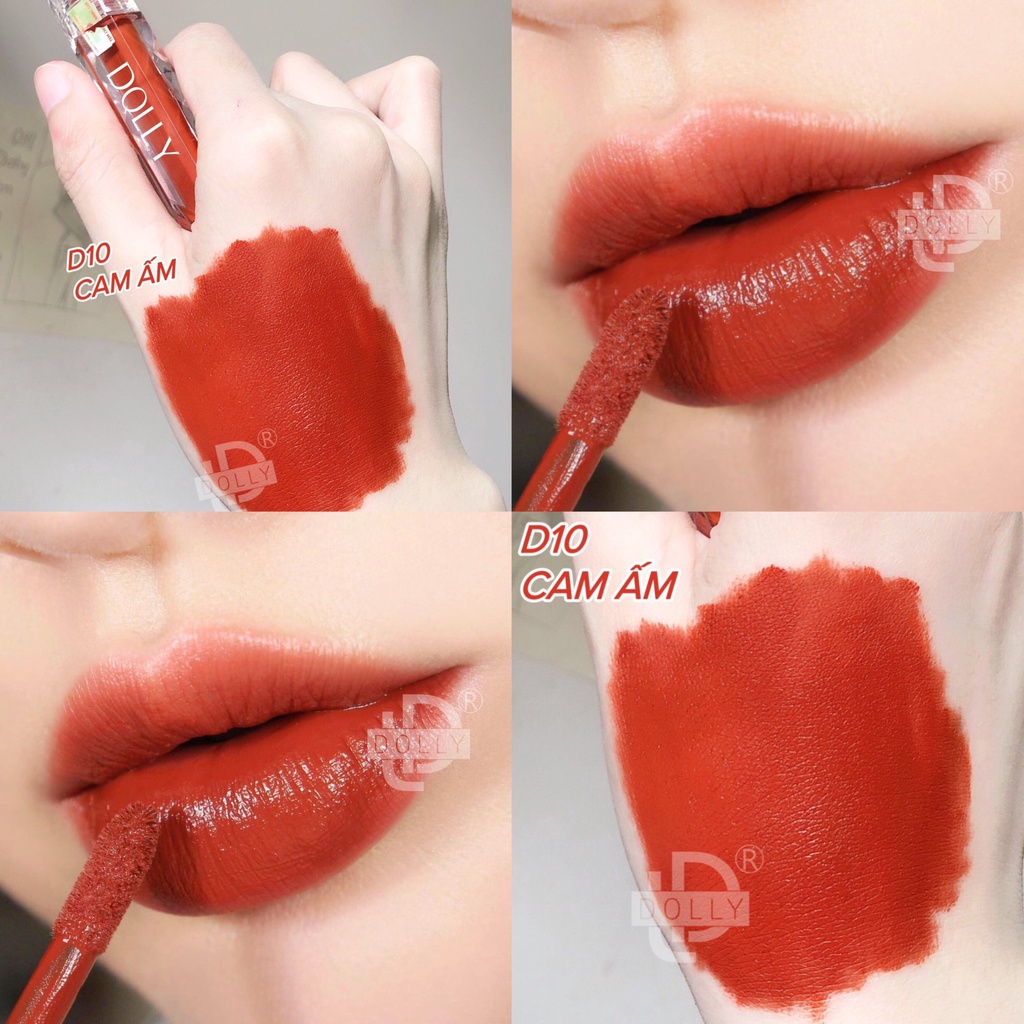 Son Kem Lì  DOLLY DIAMOND VELVET Không Chì Cao Cấp NEW 2022