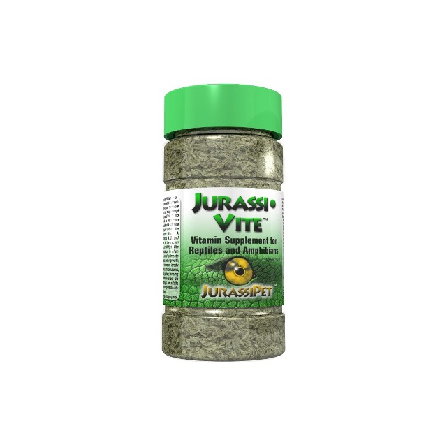 Thức ăn JurassiVite bổ sung vitamin và khoáng chất cho các loại bò sát và động vật lưỡng cư