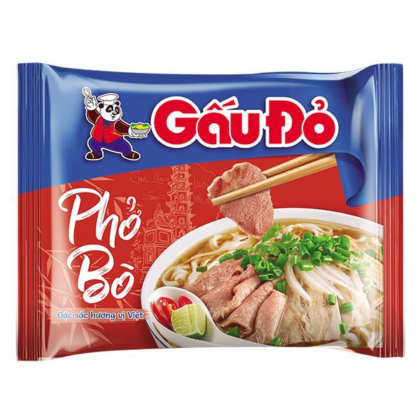 Phở bò Gấu Đỏ 62g