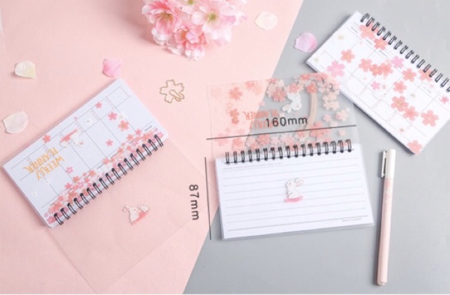 SỔ PLANNER GHI CHÚ HÀNG TUẦN THÔNG MINH TIỆN LỢI