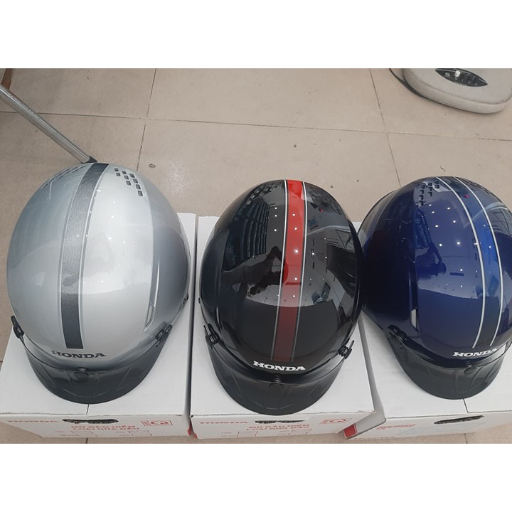 Mũ bảo hiểm nửa đầu Vic decal (Honda) Bảo hành 6 tháng