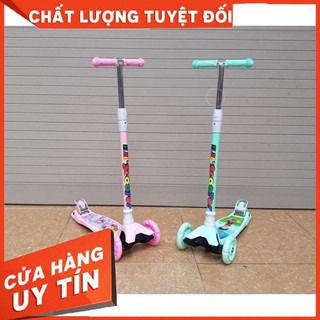 [RẺ VÔ ĐỊCH]  Xe trượt Scooter mẫu mới 2020 (hàng Cao cấp có giảm xóc + phanh chân