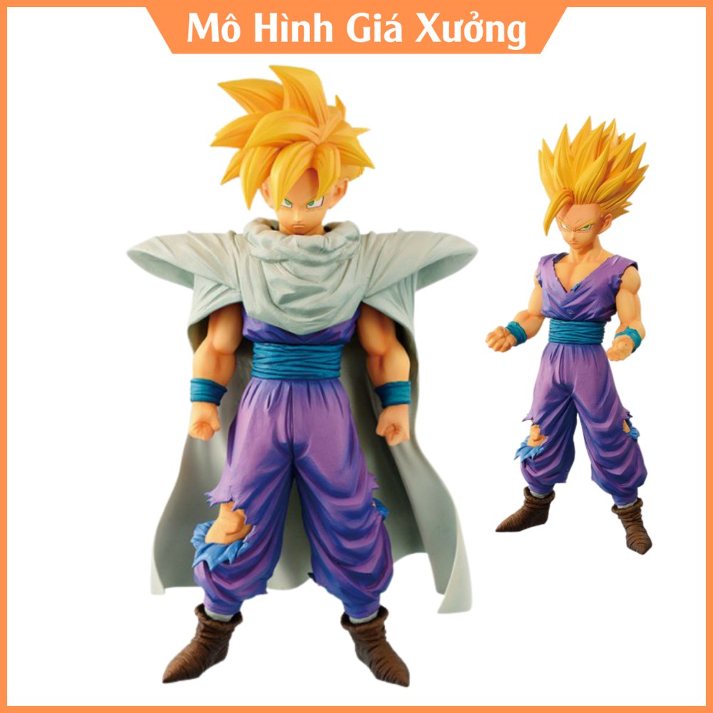 Mô hình Dragon Ball SonGoHan super saiyan 2 trạng thái + phụ kiện siêu đẹp cao 23cm - mô hình figure 7 viên ngọc rồng