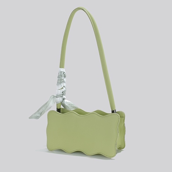 🌸Hàng Order🌸 Túi Xách Nữ CEEKAY Da Trơn Dập Vân Nổi Kiểu Lượn Sóng Quai Da Quấn Nơ Sang Chảnh Nữ Tính 🌸Hàng Quảng Châu