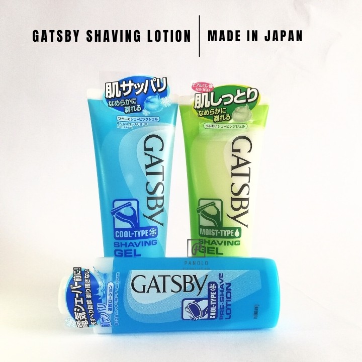 Cạo lông vùng kín dạng nước Gatsby Shave Lotion Cool Type 140ml, Cạo lông mày lông nách lông cơ thể