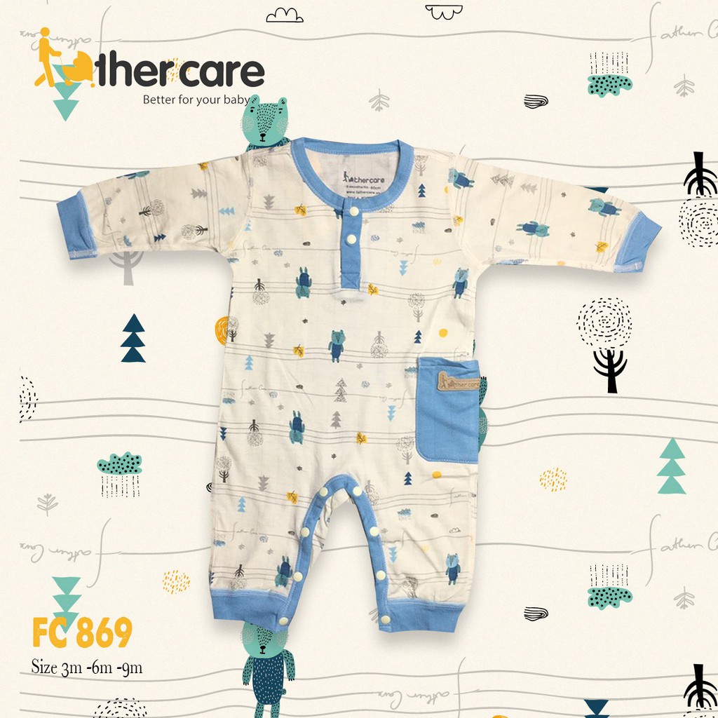 Body FatherCare Nẹp trụ DT - Báo (Họa tiết) FC869