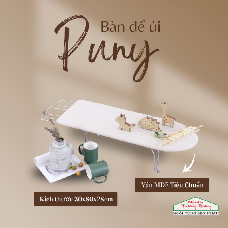 BÀN ỦI NGỒI PUNY
