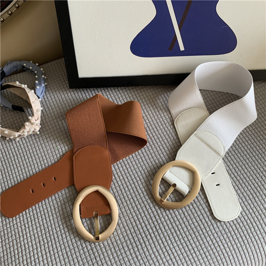 Thắt Lưng Da Bản To Phong Cách Hàn Quốc Cho Nữ