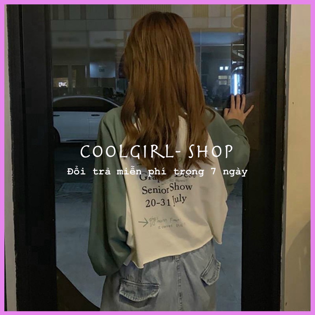 ÁO CROPTOP FOM RỘNG TAY DÀI | BigBuy360 - bigbuy360.vn