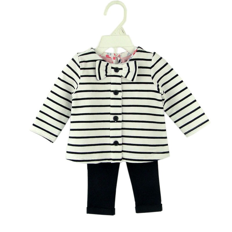 Bộ quần áo bé gái Baby Essentials 6-18 tháng xuất dư