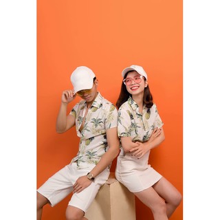 Áo sơ mi trái cây đi biển siêu hot