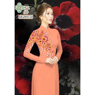 Vải áo dài 3D