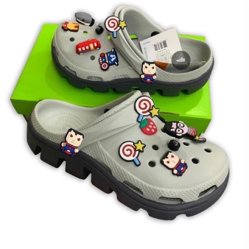 Dép cross , dép sục nữ nam duet hàn quốc đi mưa cao cấp đẹp nhất tặng 12 sticker , full tag | BigBuy360 - bigbuy360.vn