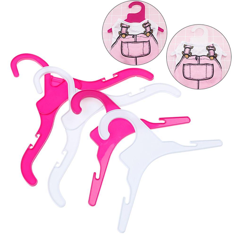 Set 10 Móc Nhựa Treo Quần Áo Cho Thú Cưng Nhiều Kích Cỡ Màu Sắc Tiện Dụng