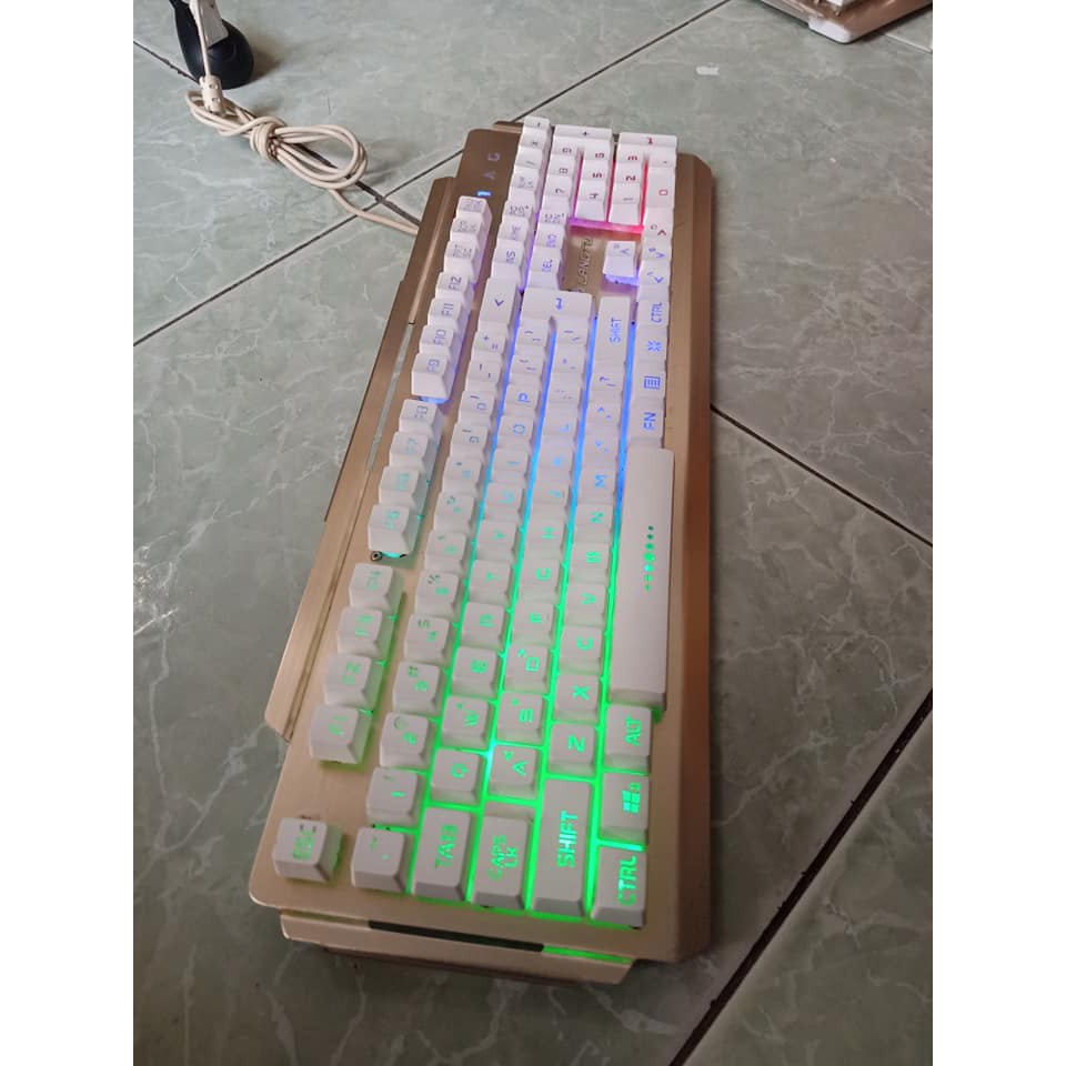 Bàn phím giả cơ Langtu K003 và K002 đèn led đẹp như mới đang sử dụng tốt thanh lý giá rẻ - Máy tính Hiệp Phát
