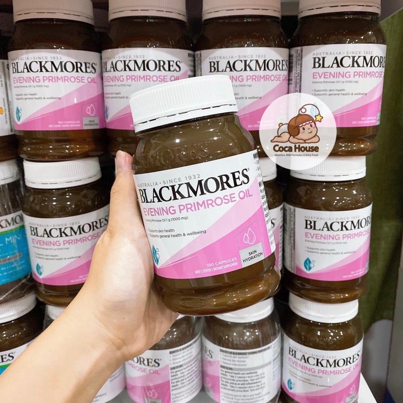 BLACKMORES EVENING PRIMROSE OIL 190 VIÊN✅ĐỦ BILL, TEM, HOT PRICE✅ ổn định nội tiết tố, đẹp da | BigBuy360 - bigbuy360.vn