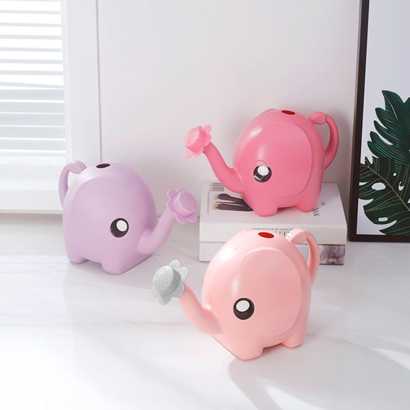 Bình Tưới Nước Bằng Nhựa Hình Voi Hoạt Hình Đáng Yêu Cho Trẻ Em