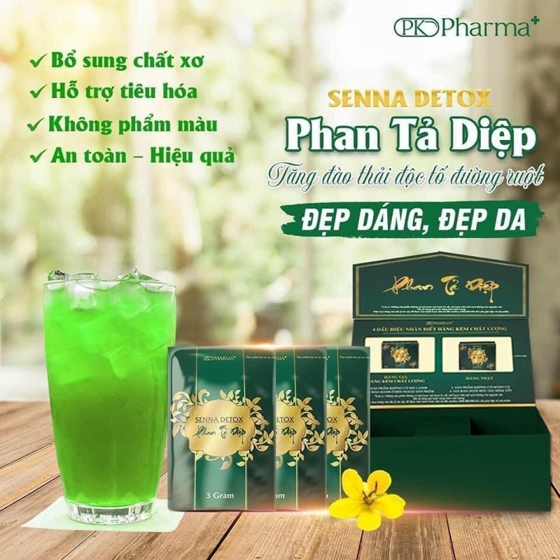 Phan tả diệp Senna detox ❤️Thải độc ruột