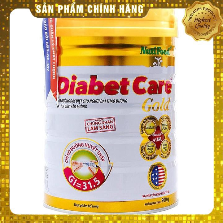 Sữa bột Nuti Diabet Care Gold 900g (Cam kết 100% hàng chính hãng )